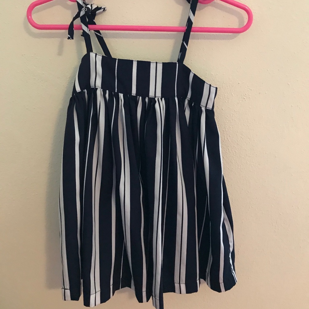 Pinstripe dress